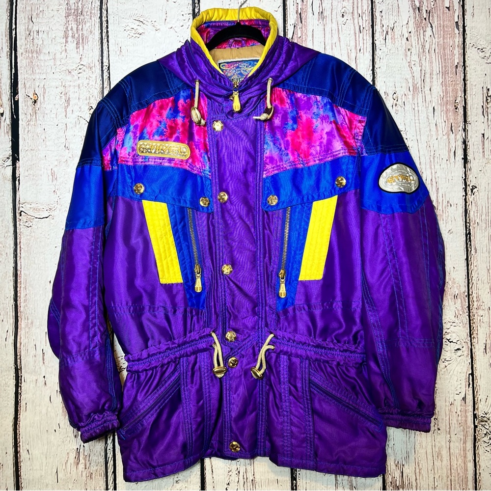 Vintage Etirel 80s Ski Jacket Retro EUC Size